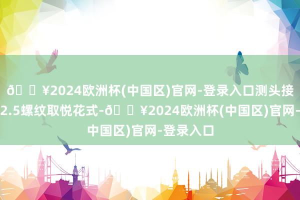 🔥2024欧洲杯(中国区)官网-登录入口测头接纳方法M2.5螺纹取悦花式-🔥2024欧洲杯(中国区)官网-登录入口